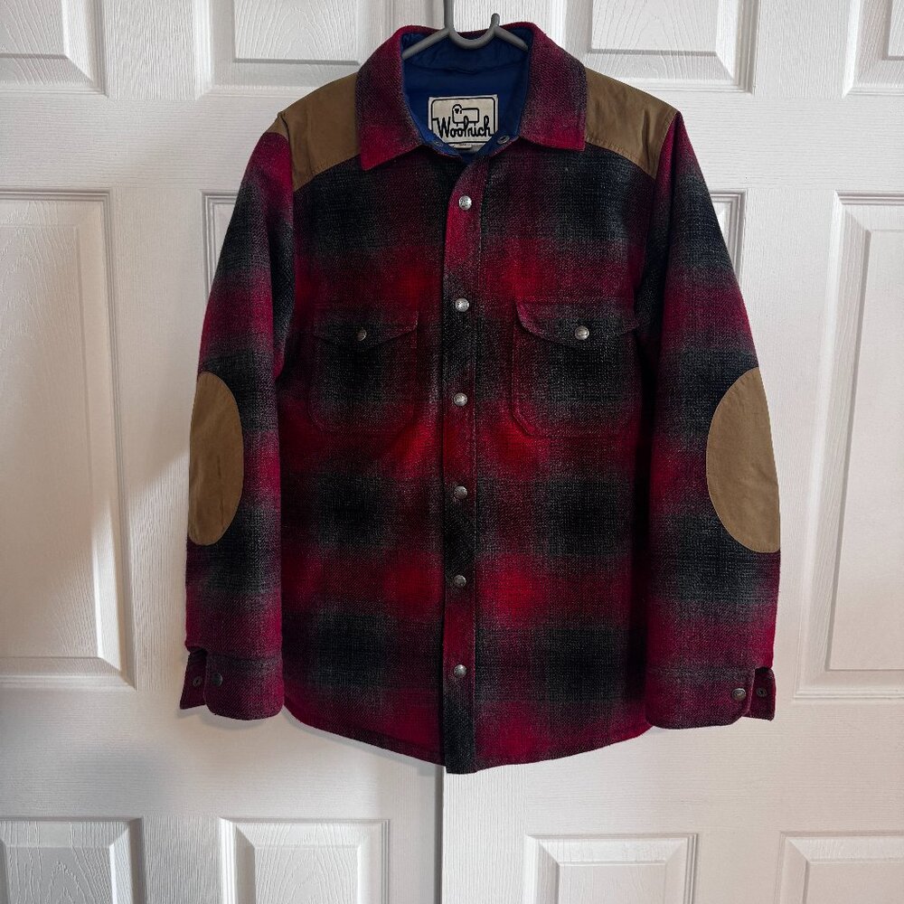 Wool Plaid Puffer Quilted Jacket